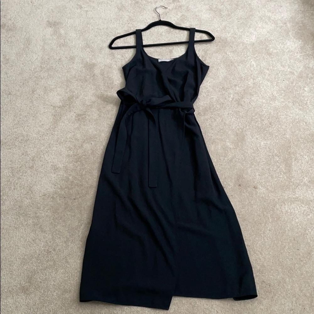 The Japanese GoWeave Tank Wrap Dress